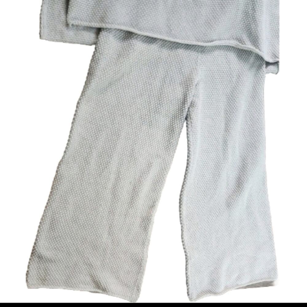 Free People Haliee Sweater Set Sz Small New BIEGE - Picture 4 of 6